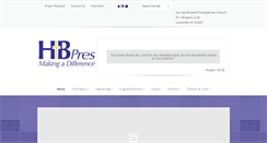Desktop Screenshot of hbpres.net