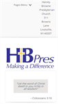 Mobile Screenshot of hbpres.net